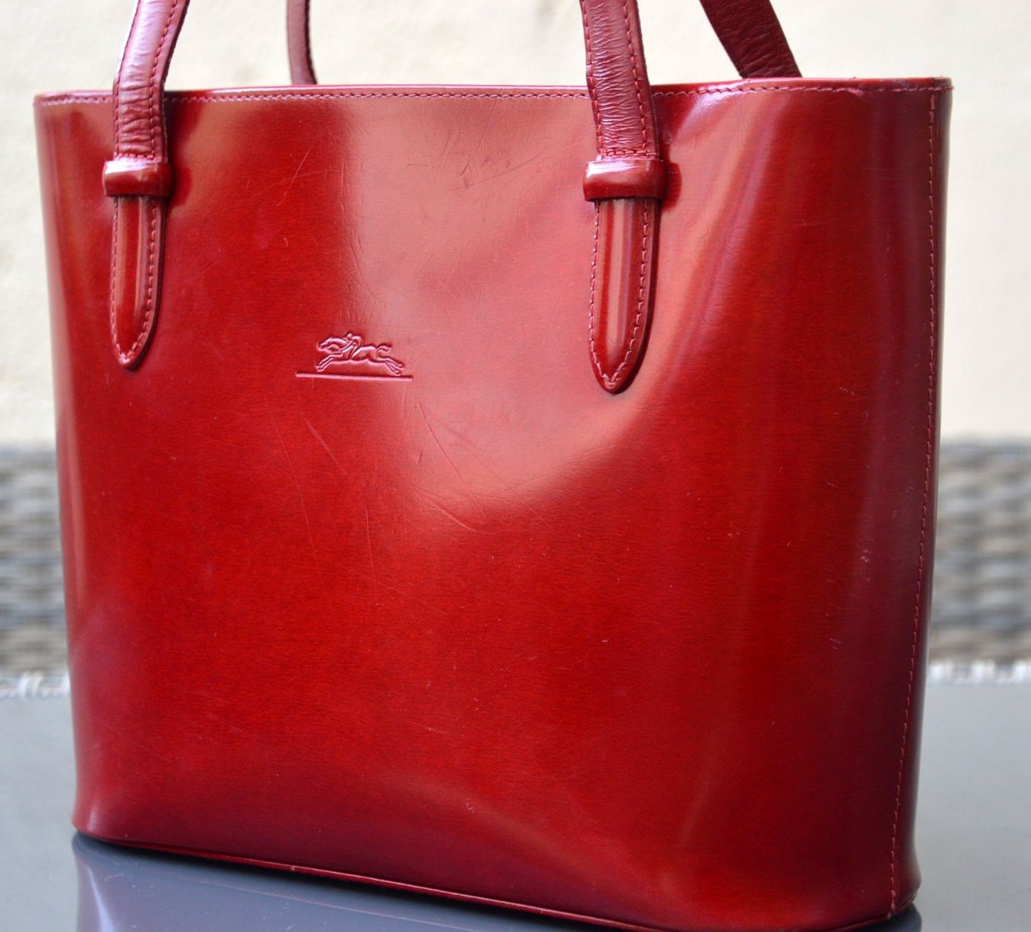 Longchamp Borse da donna: Tasche / sac Longchamp - rouge / Rot – Usato da Collonges venduto da Auganien 2
