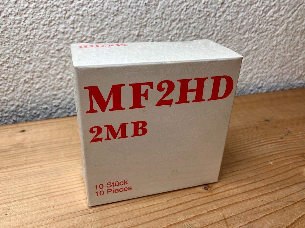 Dischetti: 10 Stk. Floppy Disk Disketten 1.44MB MF2HD in OVP – Nuovo e nell'imballaggio originale da Fislisbach venduto da Promo 4