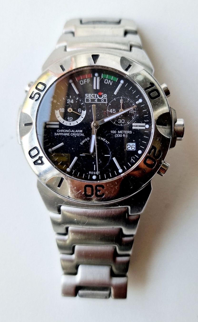 Sector Orologi: uhr sector chronograph tadelos – Usato da wetzikon venduto da Bestedienste