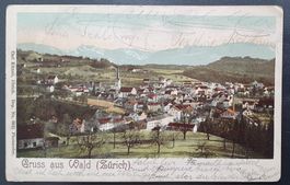 Gruss aus Wald 1902