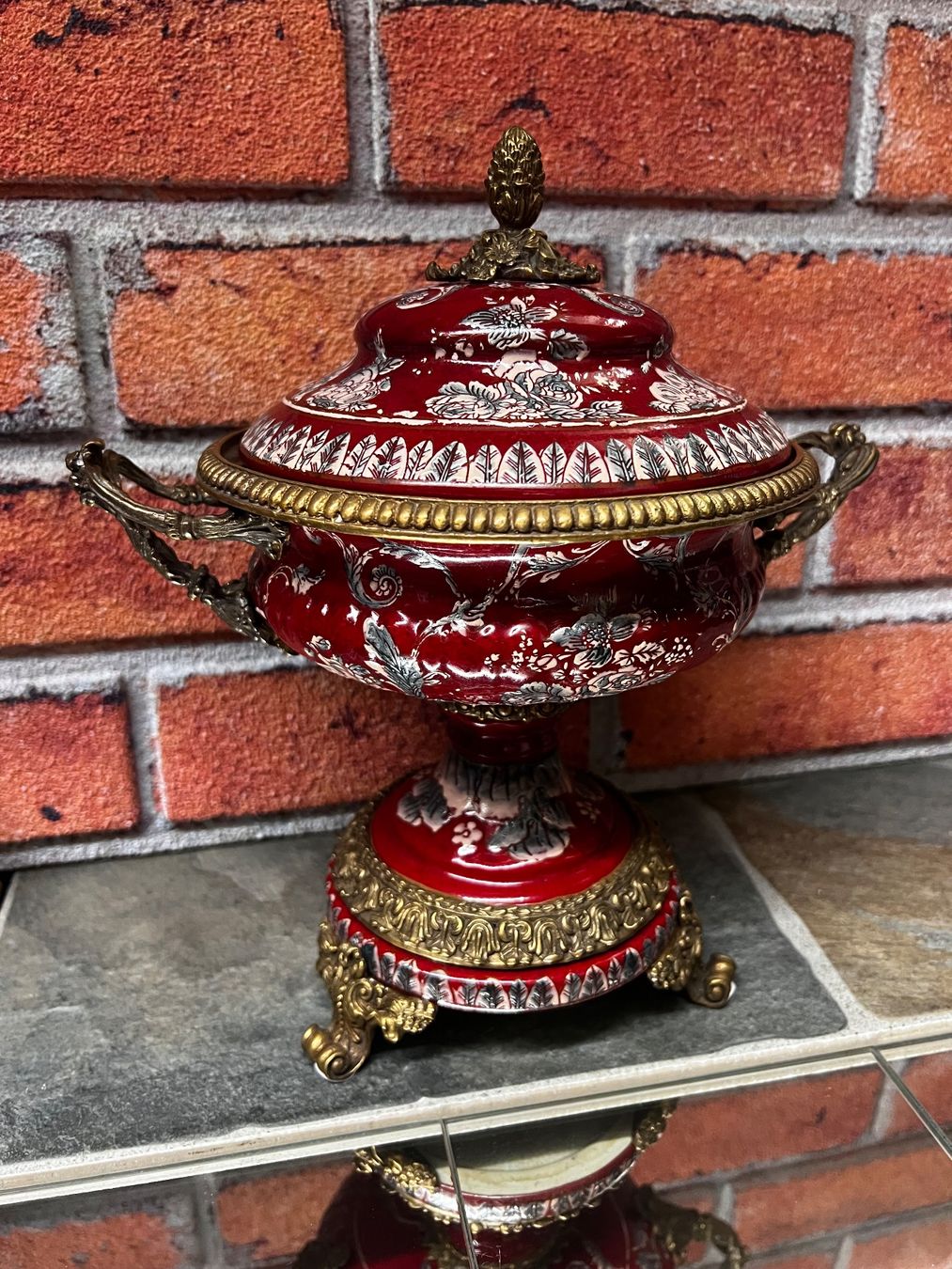 Sculture & Statue: Prunkvolle hoch Deckelvase Top – Usato da Oberengstringen venduto da Cici7 2