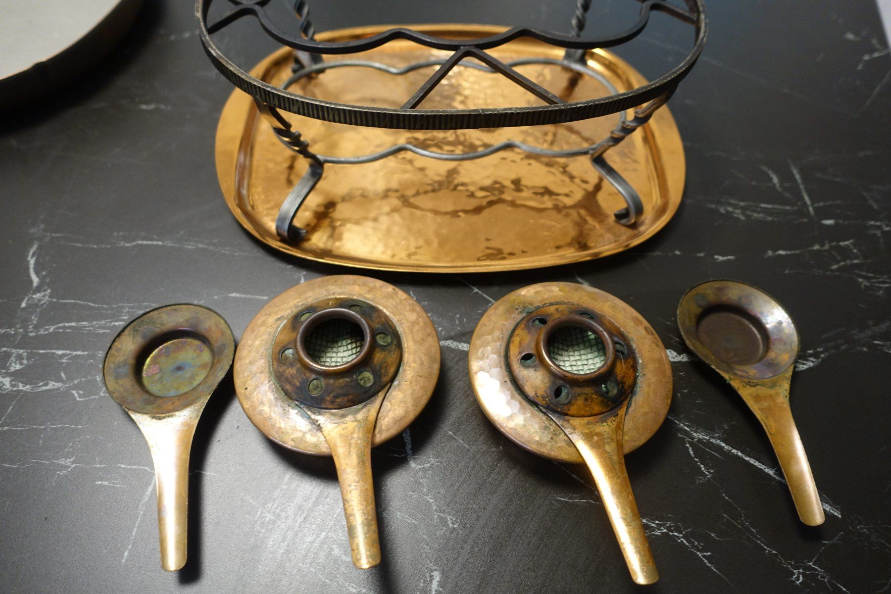 Stöckli Pfannen: Flambier-Set Stöckli – Gebraucht aus Belp von Mazarron58 3