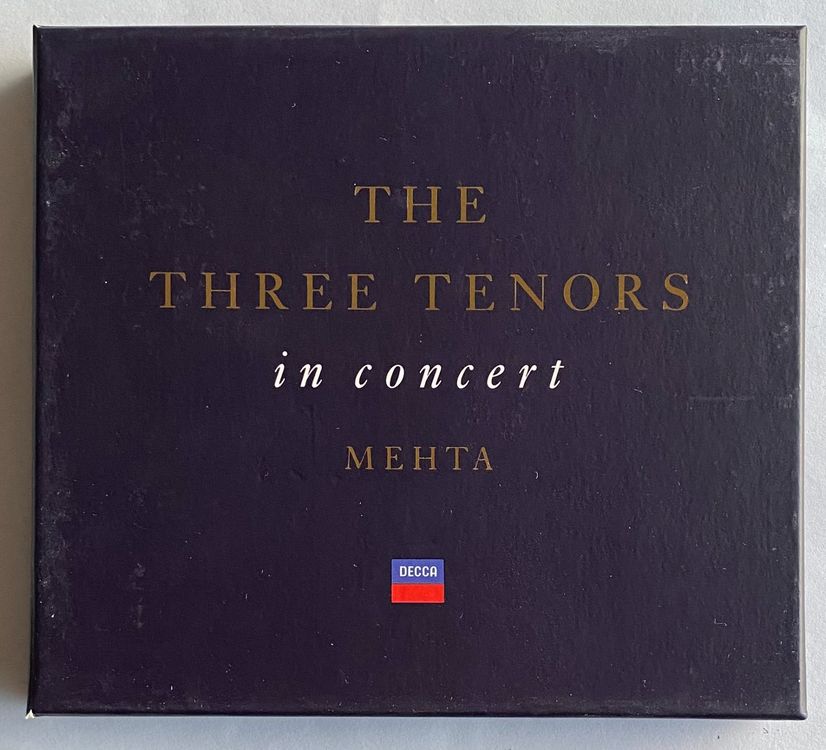 The Three Tenors IN CONCERT - MEHTA Live CD - DELUXE EDITION | Kaufen