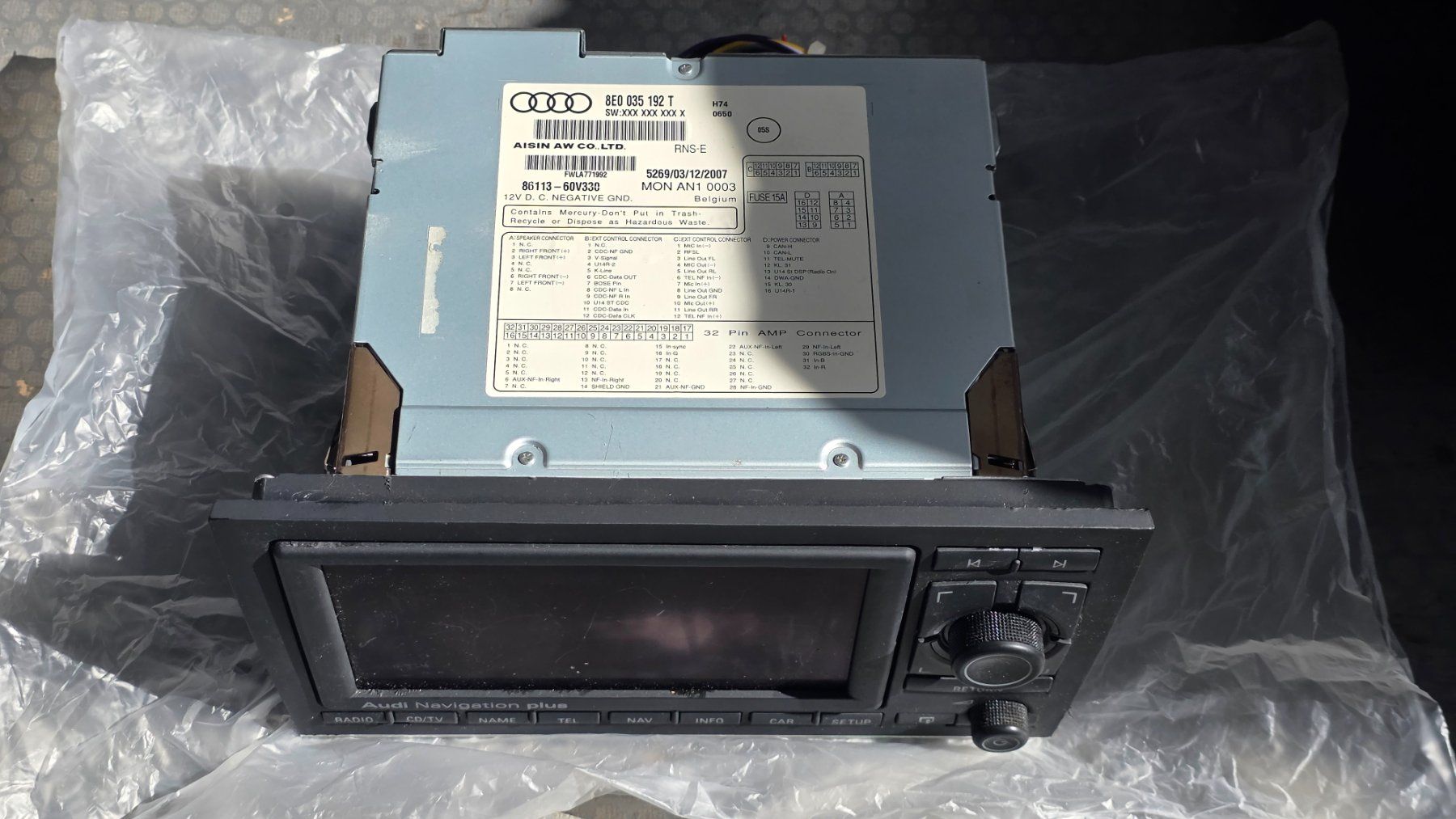 Radio: Audi RNS-E Plus 6,5 Zoll – Usato da Buchs SG venduto da nefi022 3