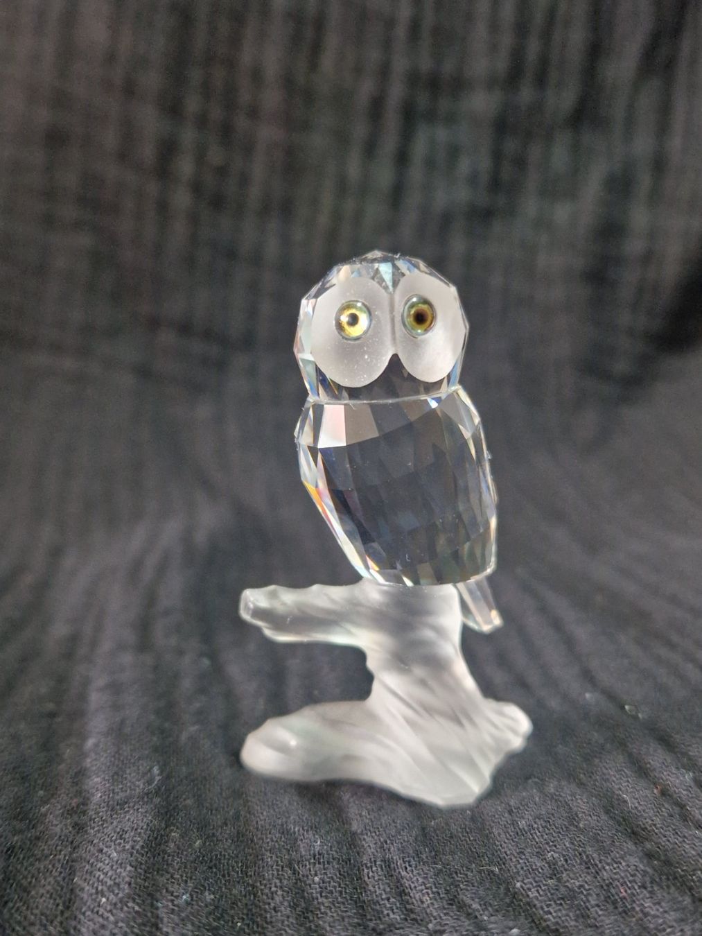 Swarovski Figuren: Swarovski Eule auf einem Ast – Gebraucht aus Winterthur von Sadega 1