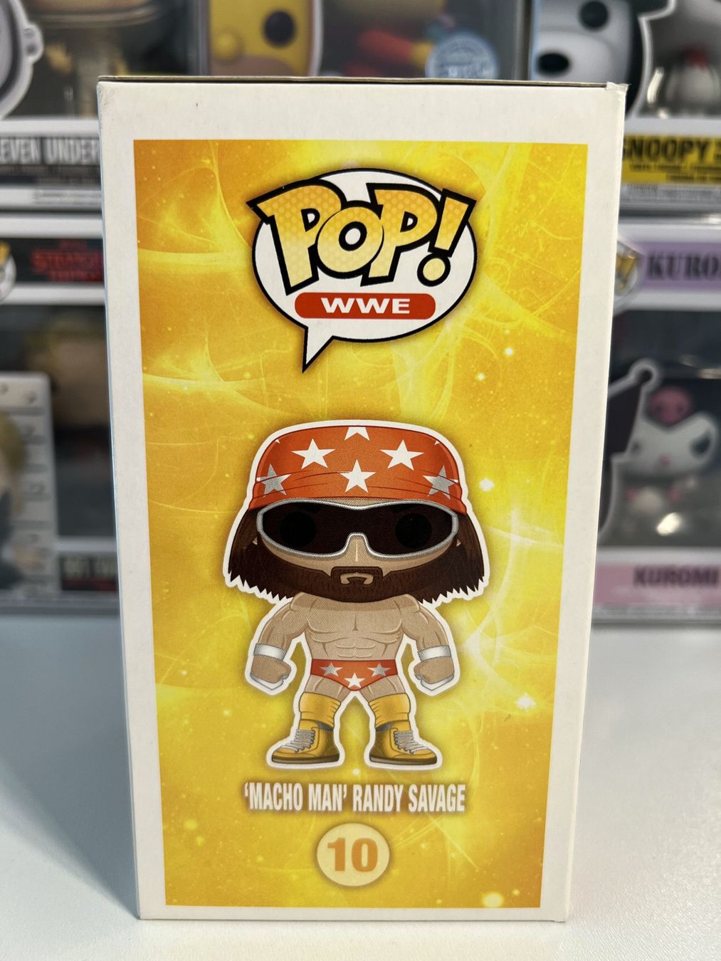 Funko Statuette: Funko POP! WWE "Macho Man" Randy Savage (Version 2015) – Nuovo e nell'imballaggio originale da Le Mouret venduto da perfectbijou 1
