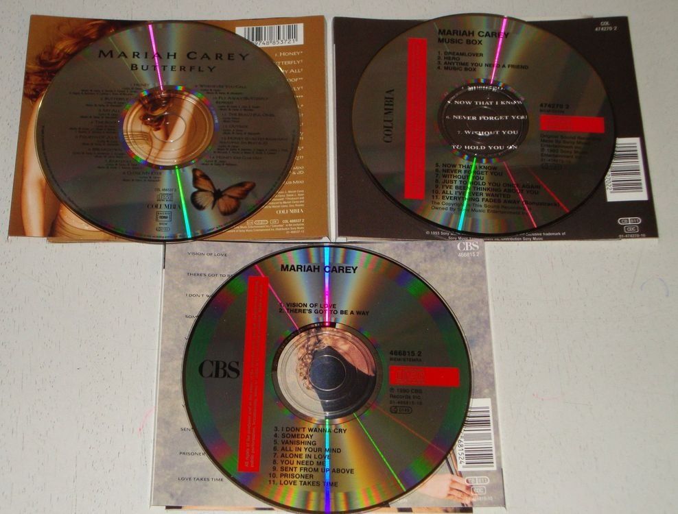 CD: 3CD's - Mariah Carey – Usato da Unterbäch venduto da hiliq 5