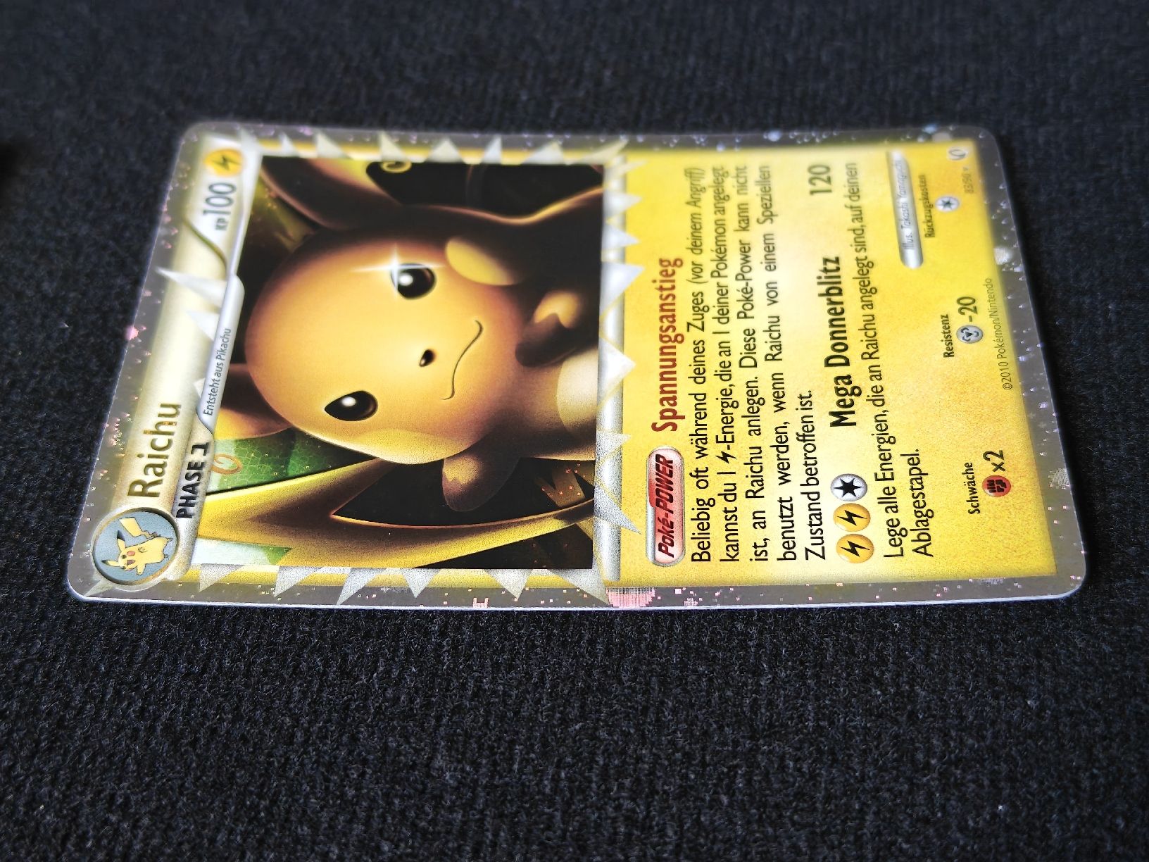 Pokémon Carte collezionabili: Raichu 83/90 holo DE – Usato da Schaffhausen venduto da Chingy_ 2