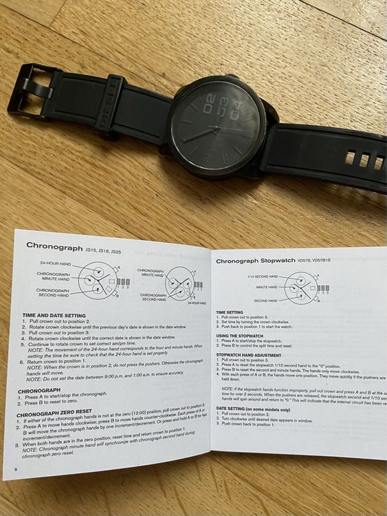 Diesel Orologi: DİESEL ARMBANDUHR – Nuovo (secondo la descrizione) da Zürich venduto da schneeflocke303 8