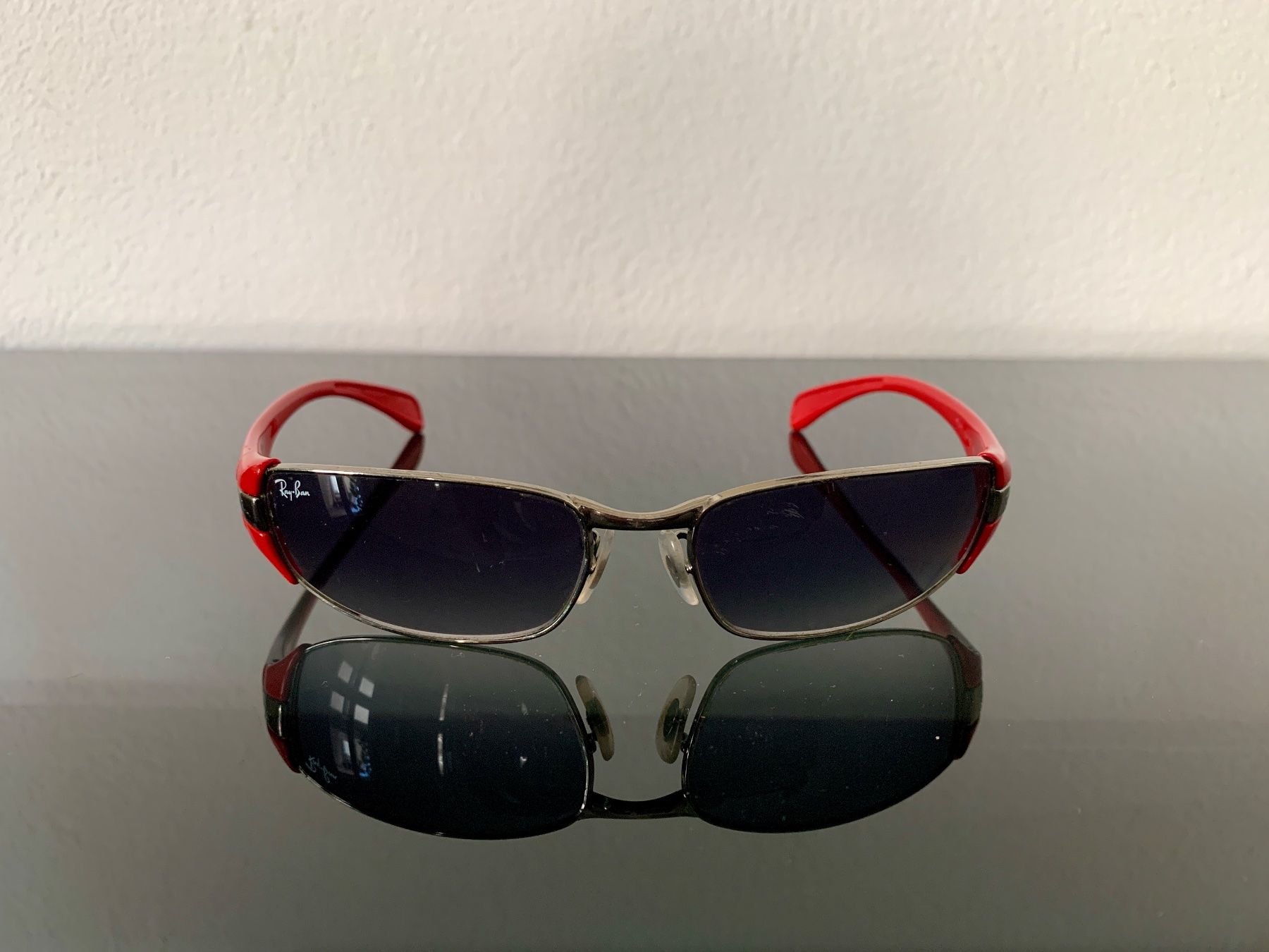 Ray-Ban Occhiali & Lenti: Ray-Ban Sonnenbrille Modell 3261 / rot – Usato da Zürich venduto da Les_Zurichois 1