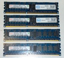 ☼ DELL RAM 4x 4GB (16GB) DDR3 Registered ECC Server R710 ☼