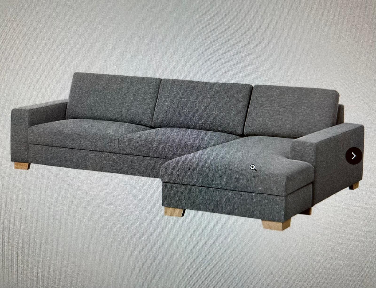 Ikea Divani: Gemütliches Ecksofa / SÖRVALLEN  Grau, Top Zustand! – Usato da Killwangen venduto da bmy_5rtt