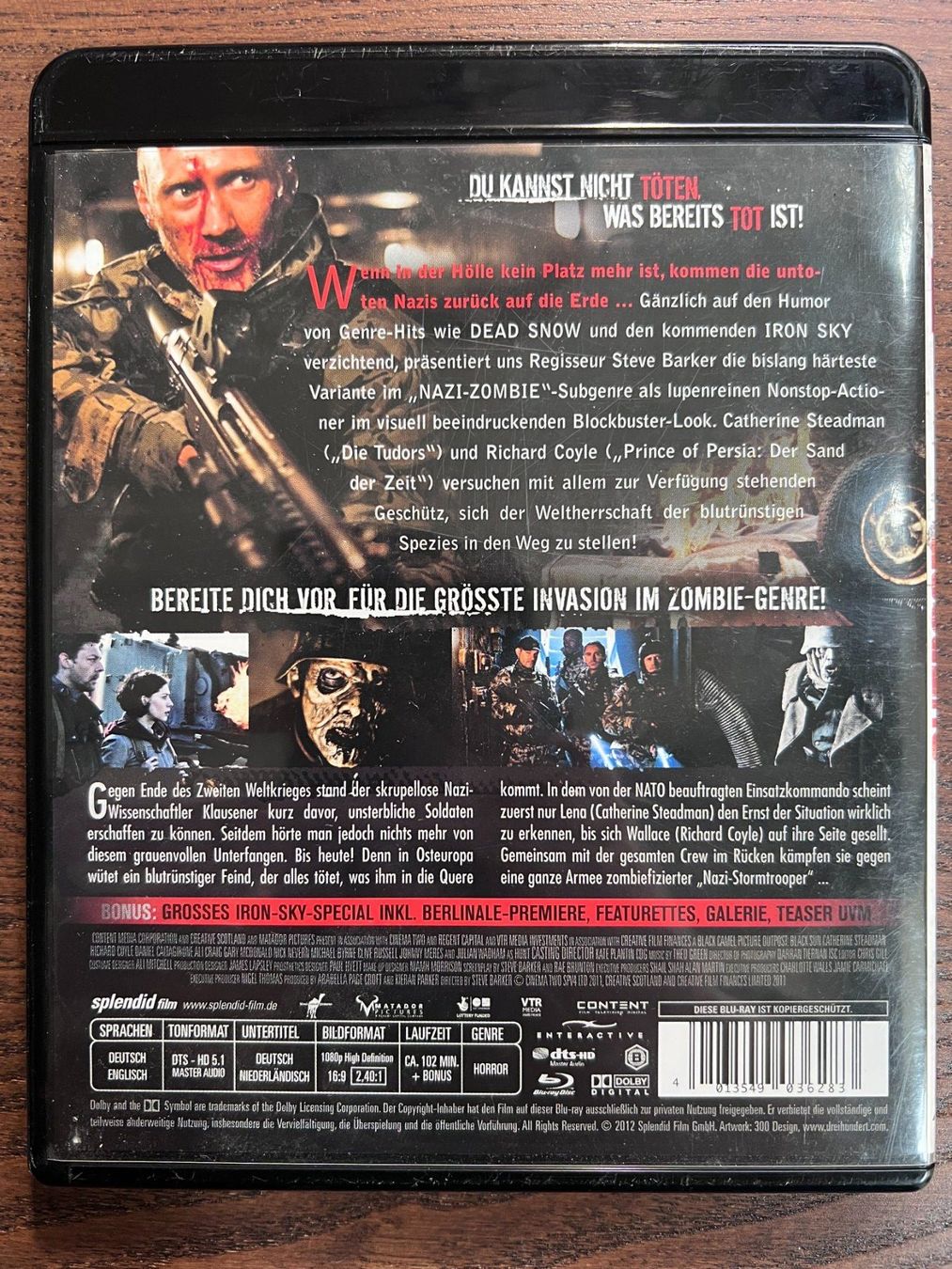 Tous les DVDs: Outpost - Black Sun – D'occasion à Zürich par Blu-ray_ZH 1