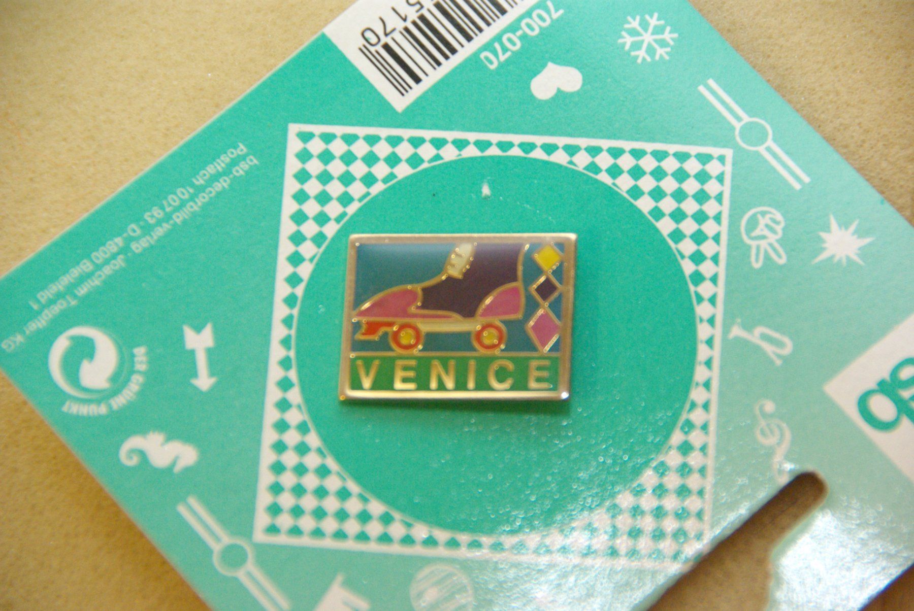 Placchette & Badge: VENICE PIN von bsb-decorbild, 700-070 – Nuovo (secondo la descrizione) da Herisau venduto da Cevianer1844 1