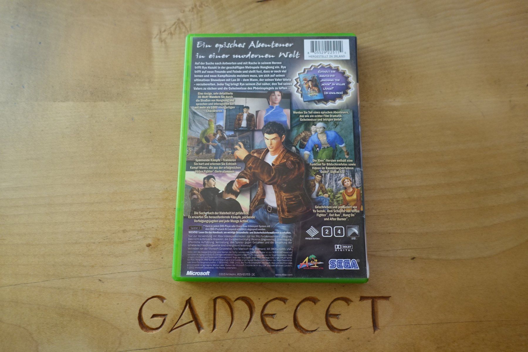 Microsoft Giochi: Shenmue II – Usato da Steinach venduto da Gamecet 2