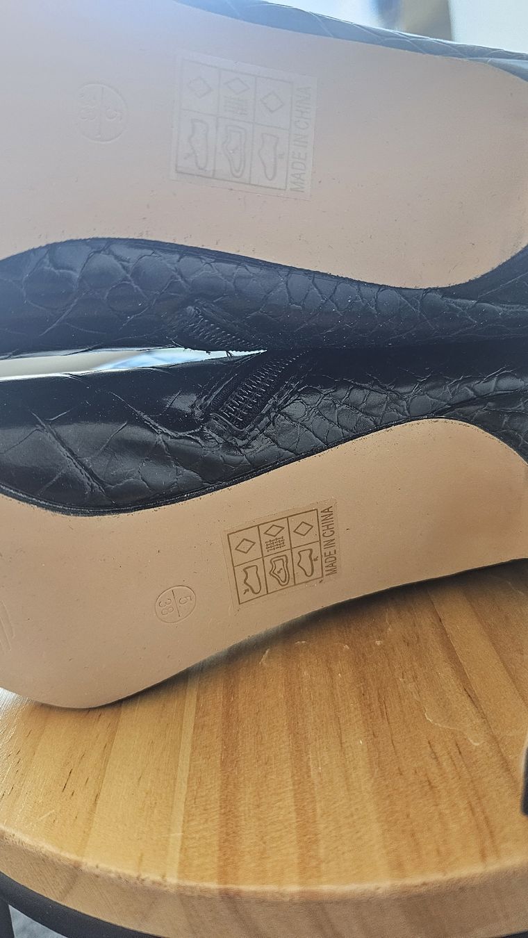 Damenschuhe: Schwarze Overknee-Stiefel gr 38.5 – Neu und originalverpackt aus Mauren von ehr_5cy6 4