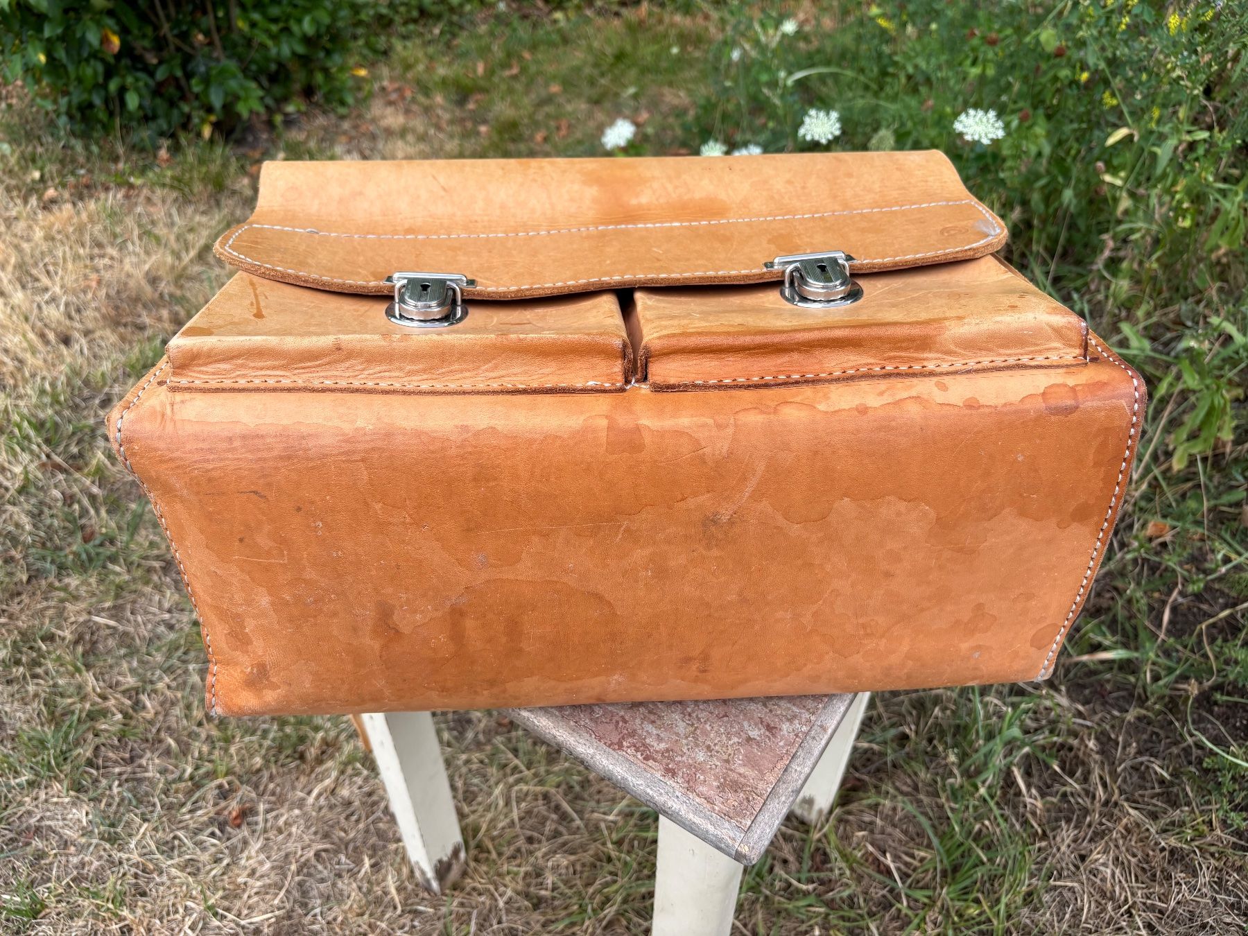 Sacs: schöne Vintage Ledertasche – D'occasion à Feldbach par Olive1 8