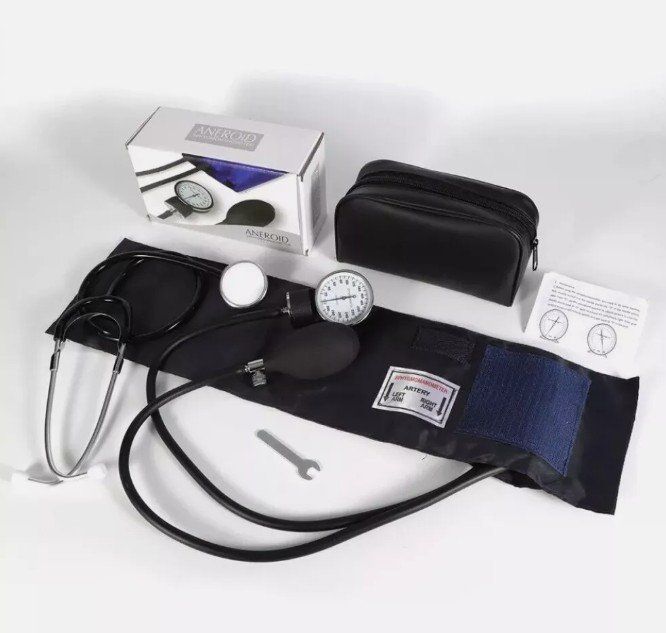 Medizinische Geräte: Aneroid Sphygmomanometer Stethoskop Blutdruckmessgerät – Neu (gemäss Beschreibung) aus Kirchdorf AG von Apost008