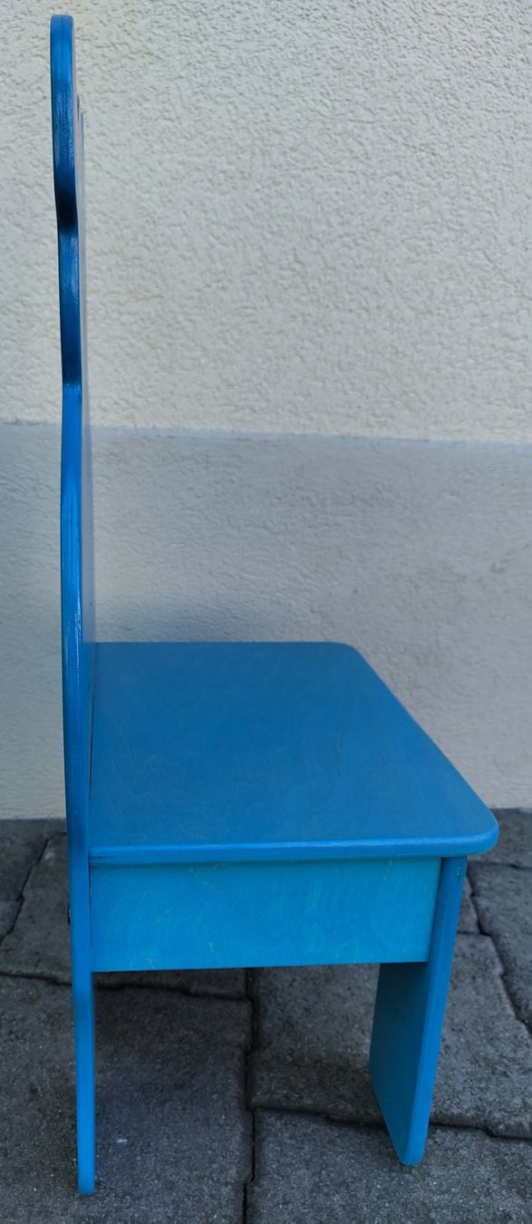 Sedie: Kindermöbel / Stuhl Bär blau – Nuovo (secondo la descrizione) da Stettfurt venduto da deltacharlie1 3