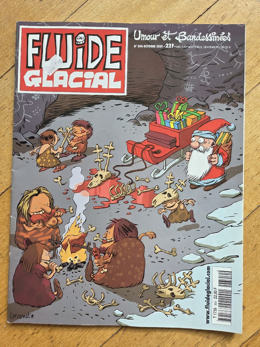 Fumetti: Fluide Glacial N°304 Octobre 2001 – Usato da Territet venduto da Cenh