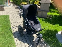 🏃‍♂️ TFK Pro Kombi-Kinderwagen (Black)