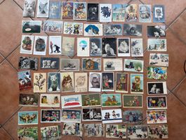 Chats / Katzen – 67 AK/CPA – Ab/dès 1901