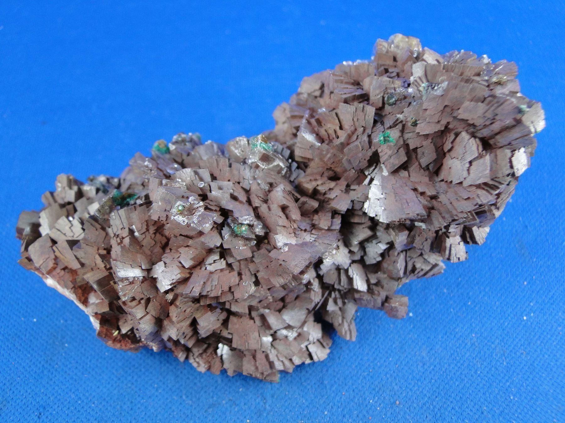 Mineralien & Heilsteine: Rosasit auf Dolomit mit Gypsum – Gebraucht aus Schinznach Bad von Demerald 8