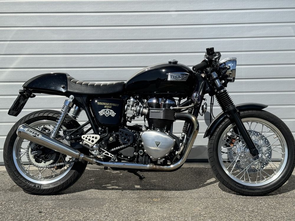 Triumph Thruxton 900 Cafe Racer ab 1.- | Kaufen auf Ricardo