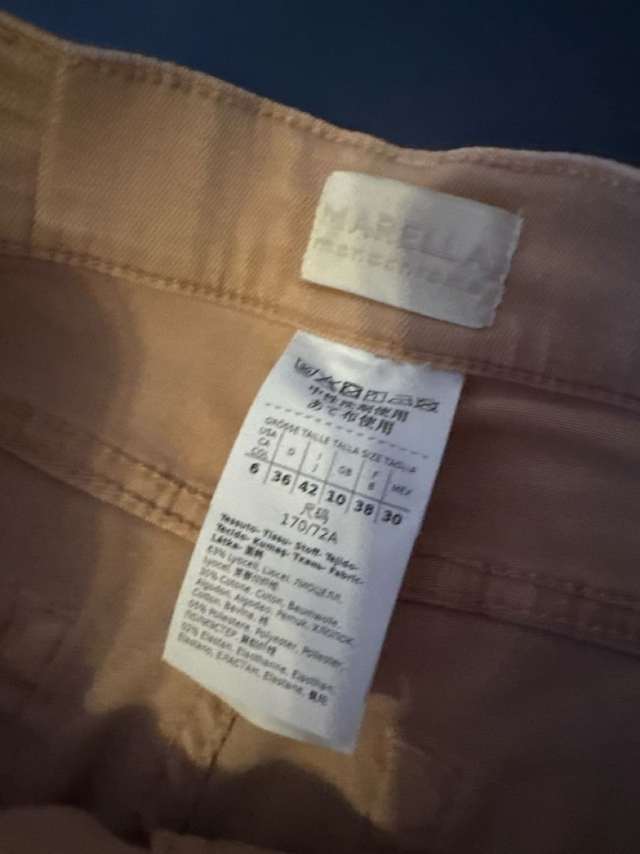 Marella Jeans: Wunderschöne beige Jeans MARELLA – Usato da Fürstenau venduto da Du-01 1