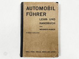Automobilführer Lehr- und Handbuch 4.Aufl. Huber Oldtimer