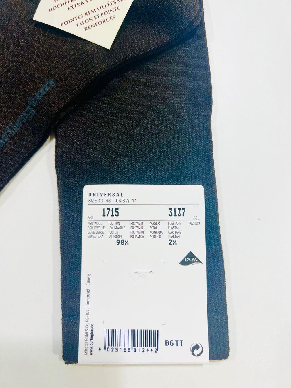 Burlington Socken: Herren Business Socken Burlington/ Lang – Neu und originalverpackt aus Zumikon von DamenFashionShop 3