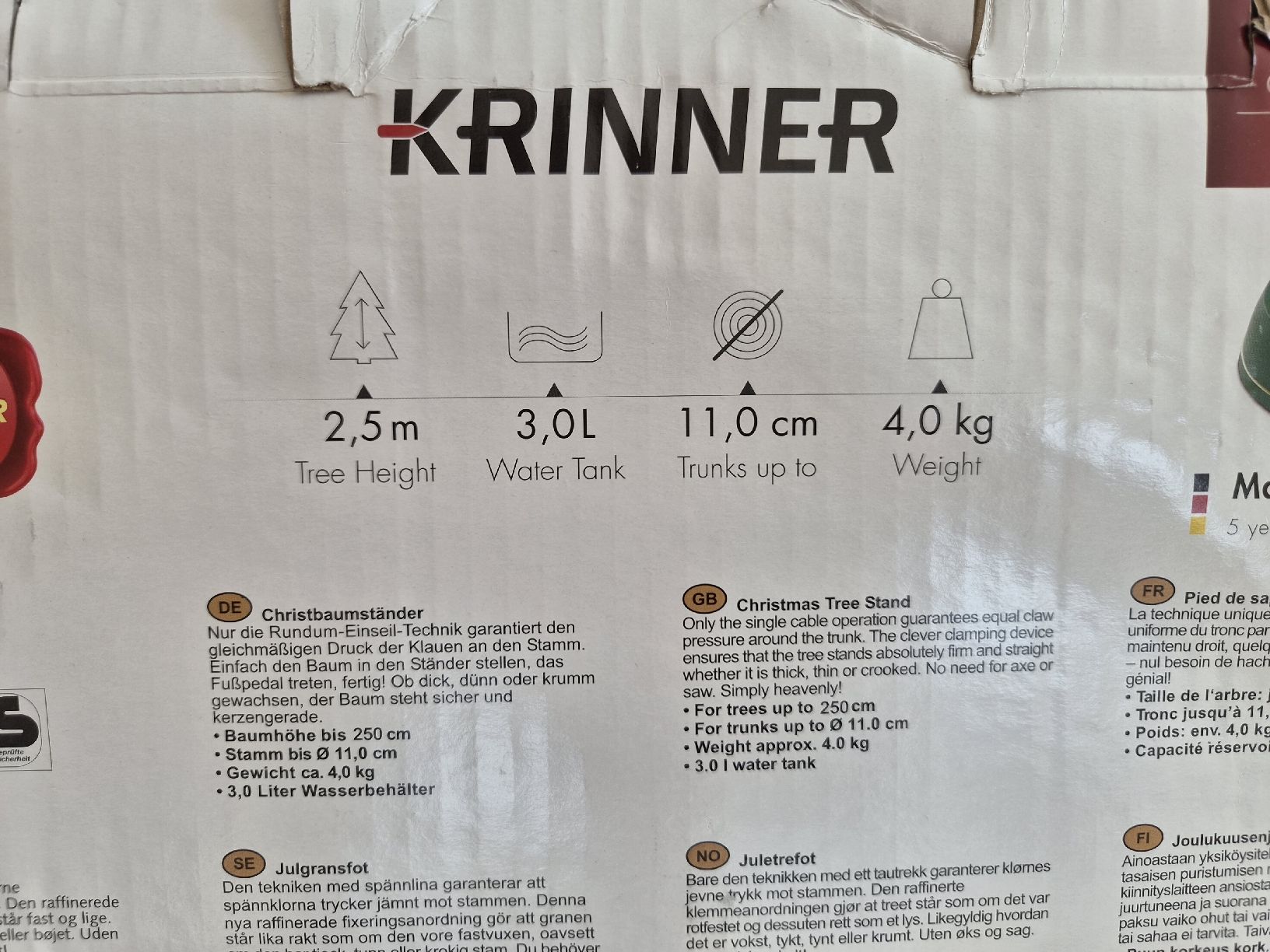 Krinner Christbaumständer: Christbaumständer – Gebraucht aus Hohenrain von mei_7mrw 2