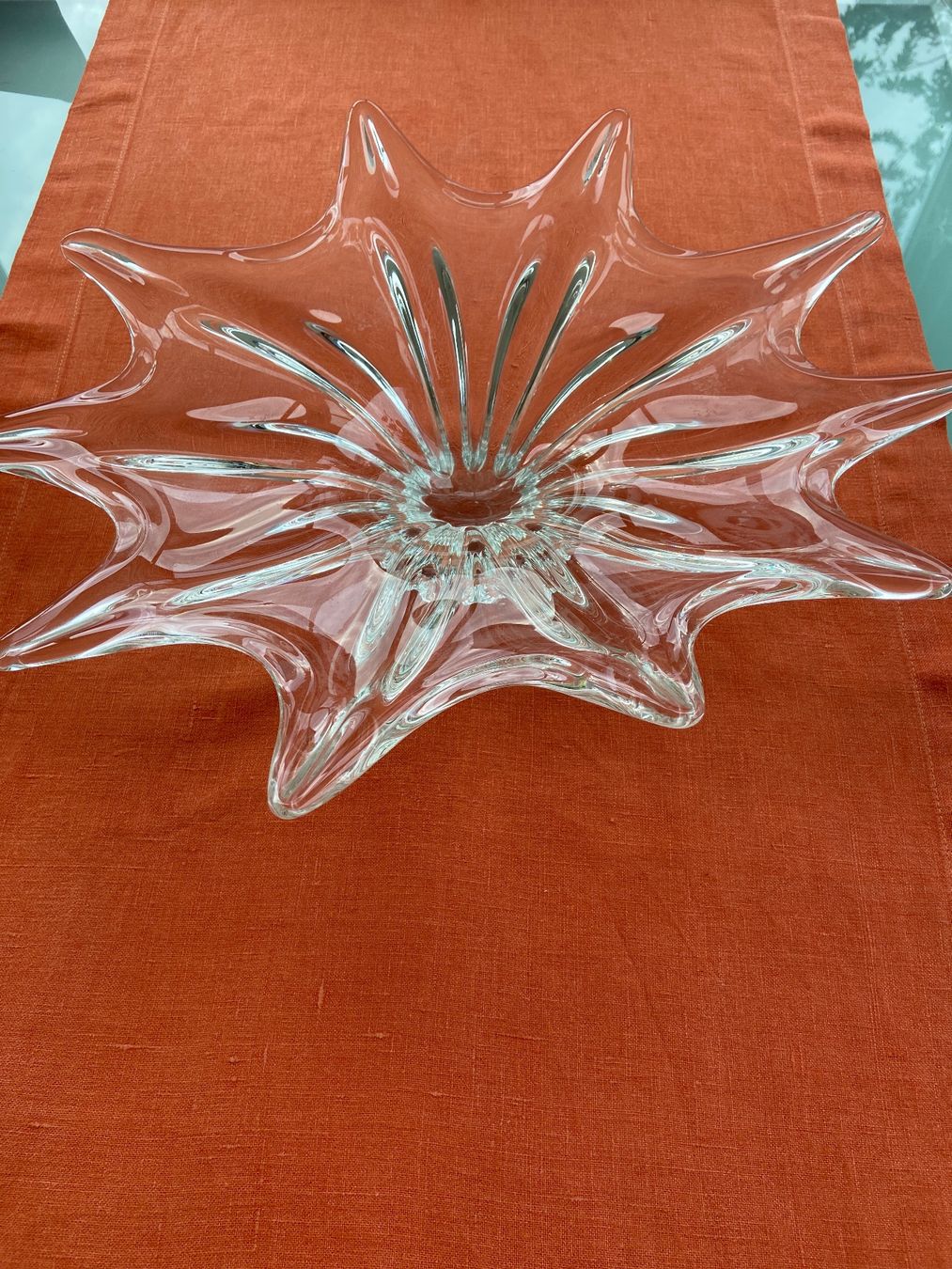Globus Bicchieri: Glasschale, (Kristall?)Globus 30x40 – Nuovo (secondo la descrizione) da Thalwil venduto da Sommerwende
