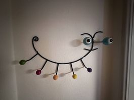 Wandkleiderhaken 60's - Caterpillar