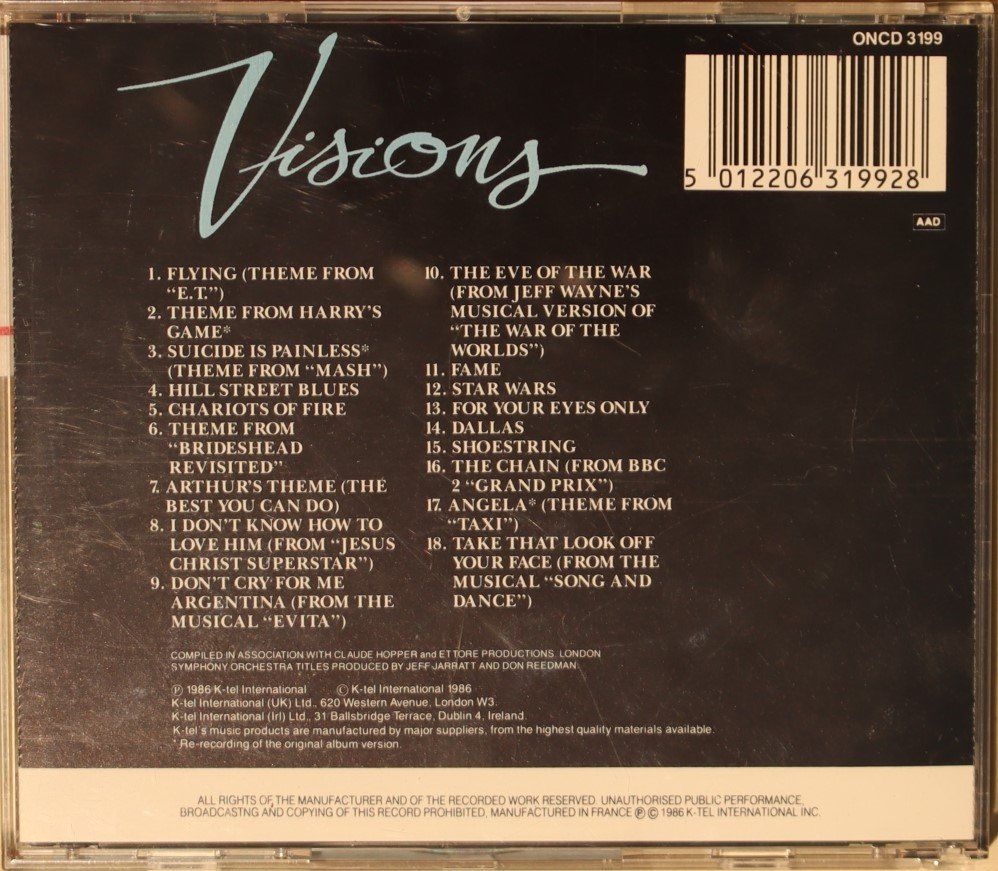 CDs: Visions – D'occasion à Luzern par CONTENTI 2