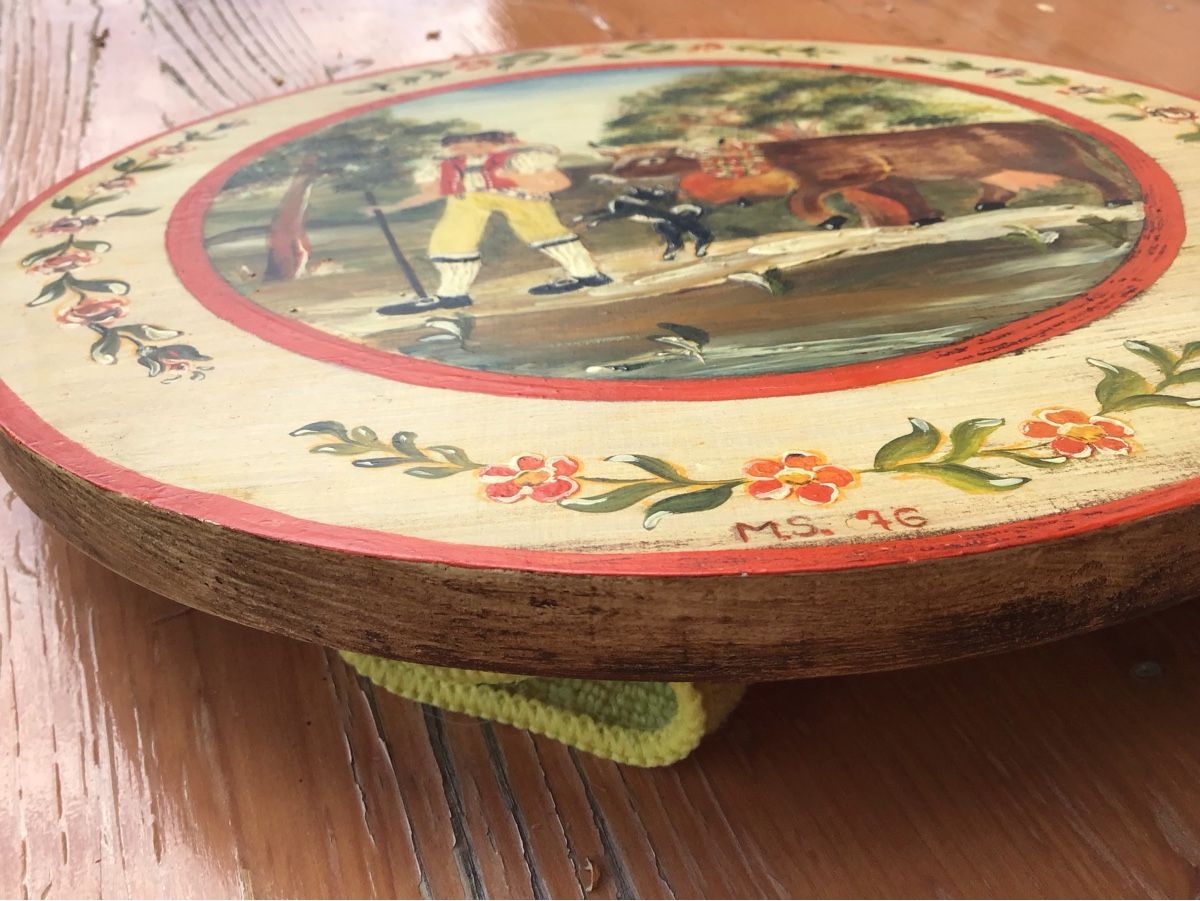 Servierplatten: Senntumsbödeli signiert MS 46 ca. 27cm – Gebraucht aus Bazenheid von jud_wk8k 4