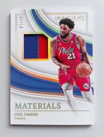 Joel Embiid Immaculate Patch 03/10 (game-worn/used), NBA