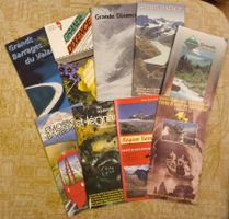 Set Prospekte zum Thema Wasser im Wallis + AusflugsKarte