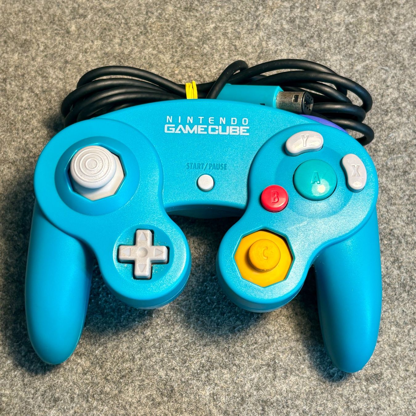 Nintendo Controller: Gamecube Controller Smaragd Blau Original Nintendo – Gebraucht aus Mollis von GamingCorner