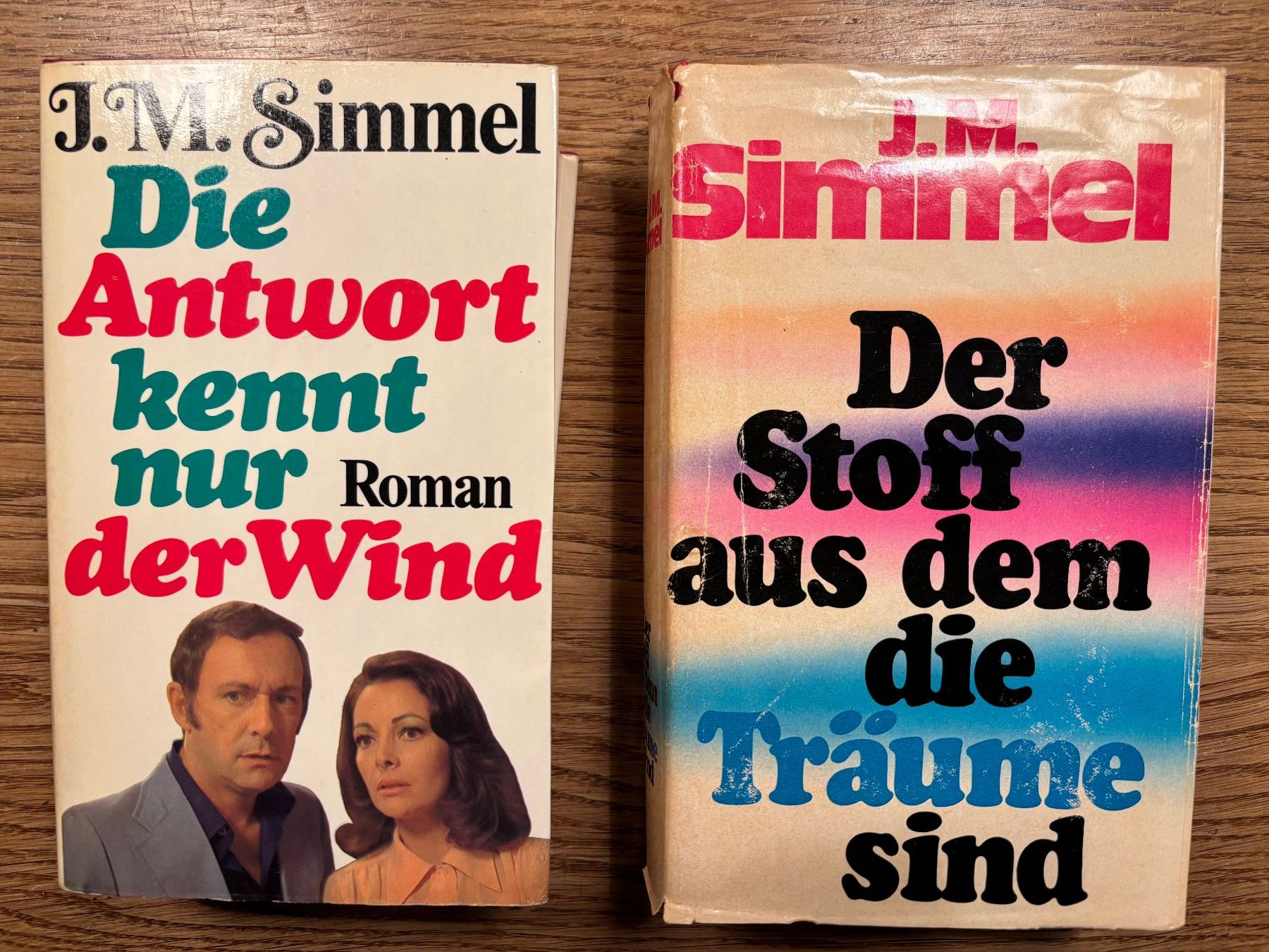 Libri: J.M. Simmel: 2 Bücher Romane – Usato da Rain venduto da liv_28js