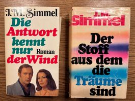 J.M. Simmel: 2 Bücher Romane