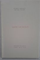 Mario Moronti Buch von Sanguineti und Frehner, Kunstbuch