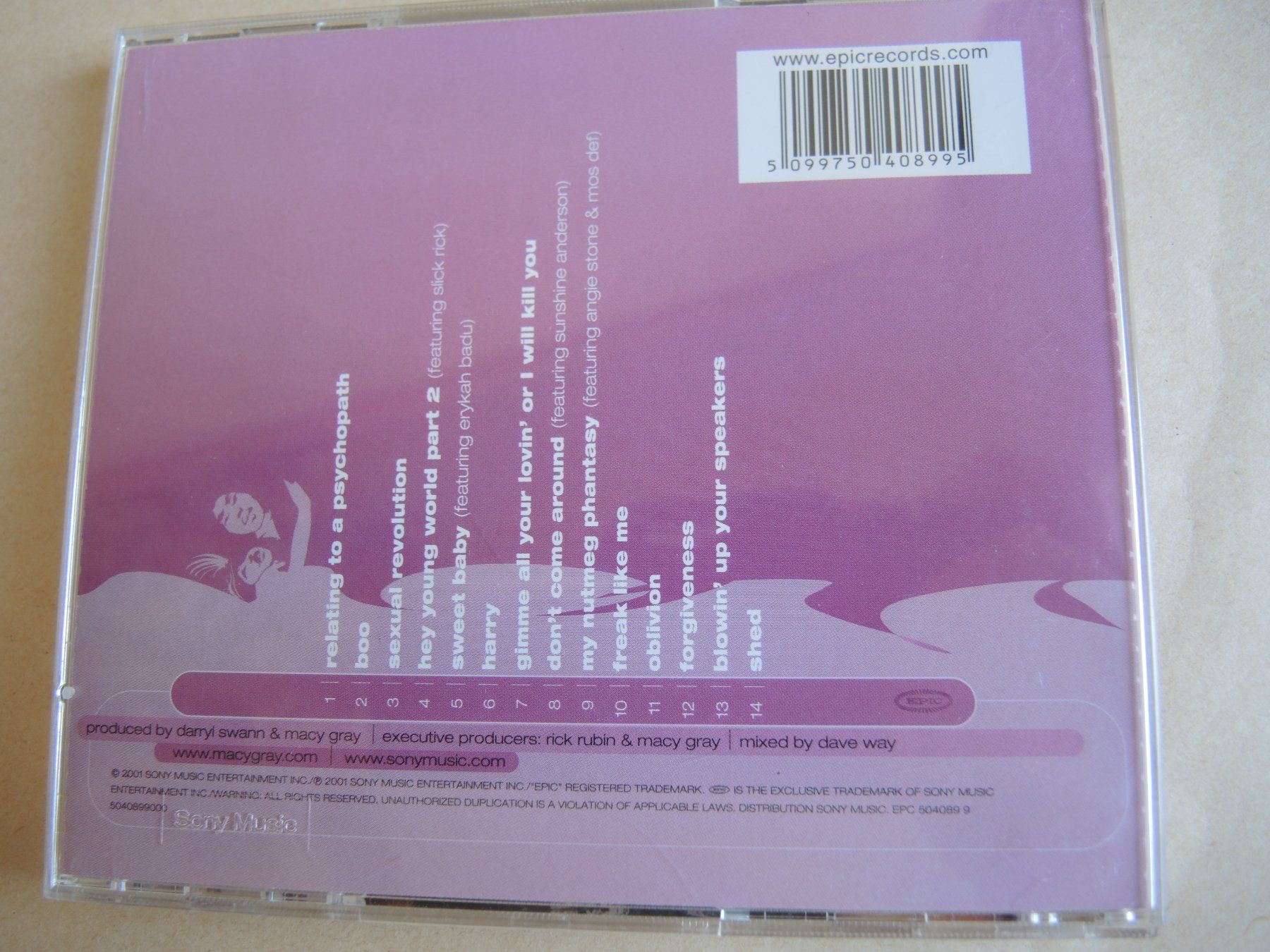 CD: Macy Gray - The ID - CD Album – Usato da Rorschach venduto da maeck8 2