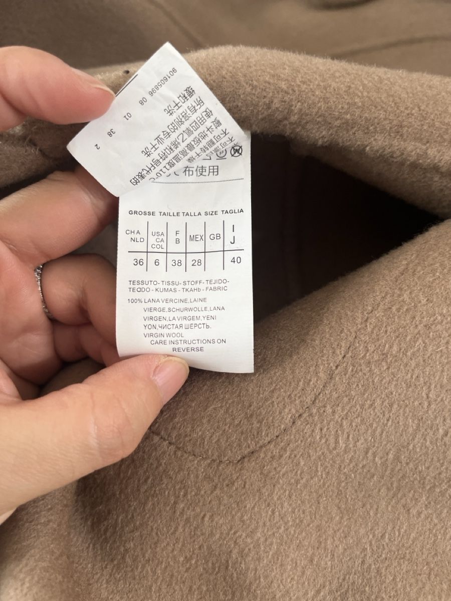 Mäntel: 100%Virgin Wool Coat Camel Size 36 Used – Gebraucht aus Esslingen von NebulaPine 6