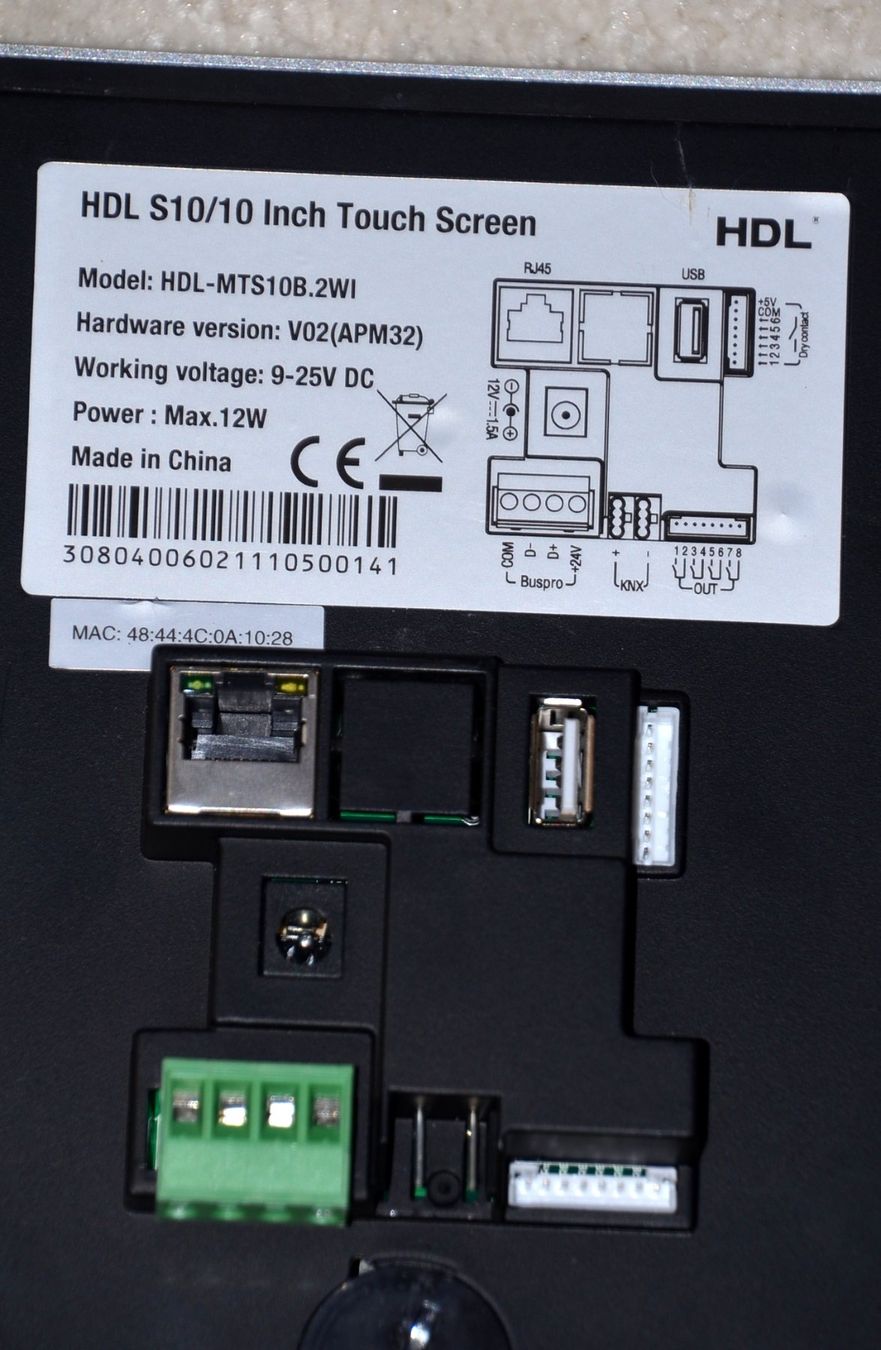 Sistema di controllo: HDL S10/10" Android Touch Screen Home Smart Panel – Usato da Collonges venduto da arashee 7