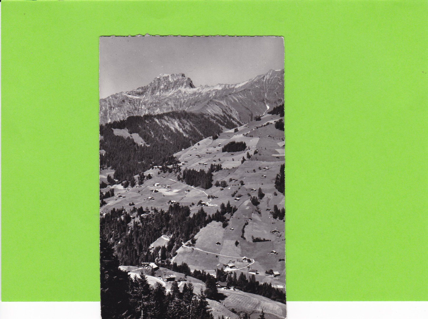 Cartoline postali: Rinderwald b. Achseten gsür, E. Gyger – Usato da St. Peterzell venduto da neckertal