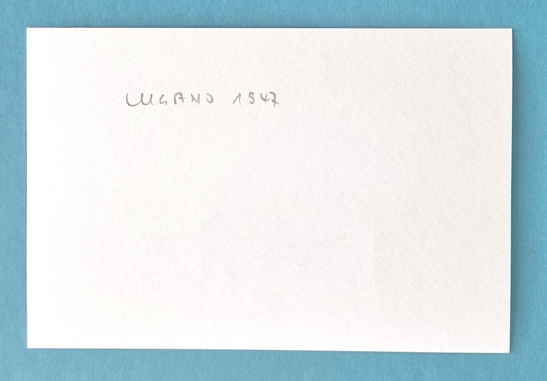 Cartoline postali: Lugano - Sujet von 1947 – Usato da Rothrist venduto da RROENK 1