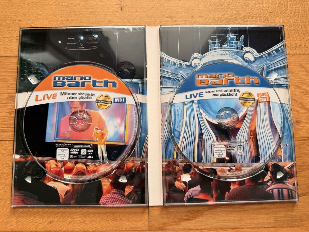 Alle DVDs: Mario Barth Männer sind primitiv - Doppel DVD Comedy – Gebraucht aus Kölliken von nerdorado 2