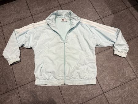 Adidas Trainingsjacke hellblau Grösse 38 guter Zustand
