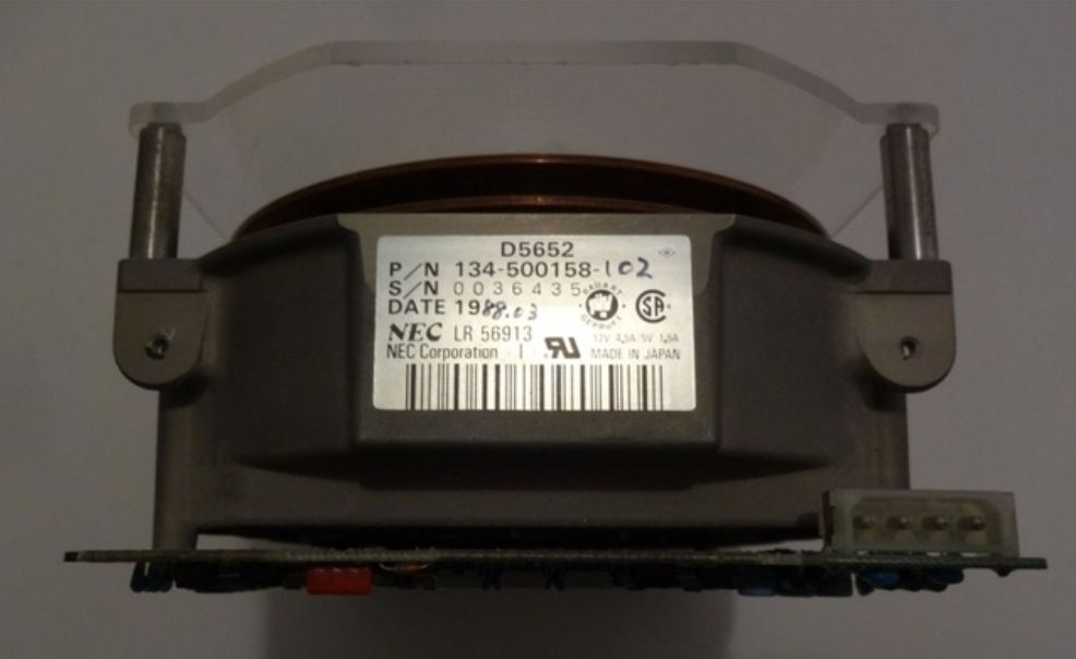 Nec PCs: HDD Festplatte NEC 5 ¼ 56913 retro deko offen – Defekt aus Brig von Mike69 6